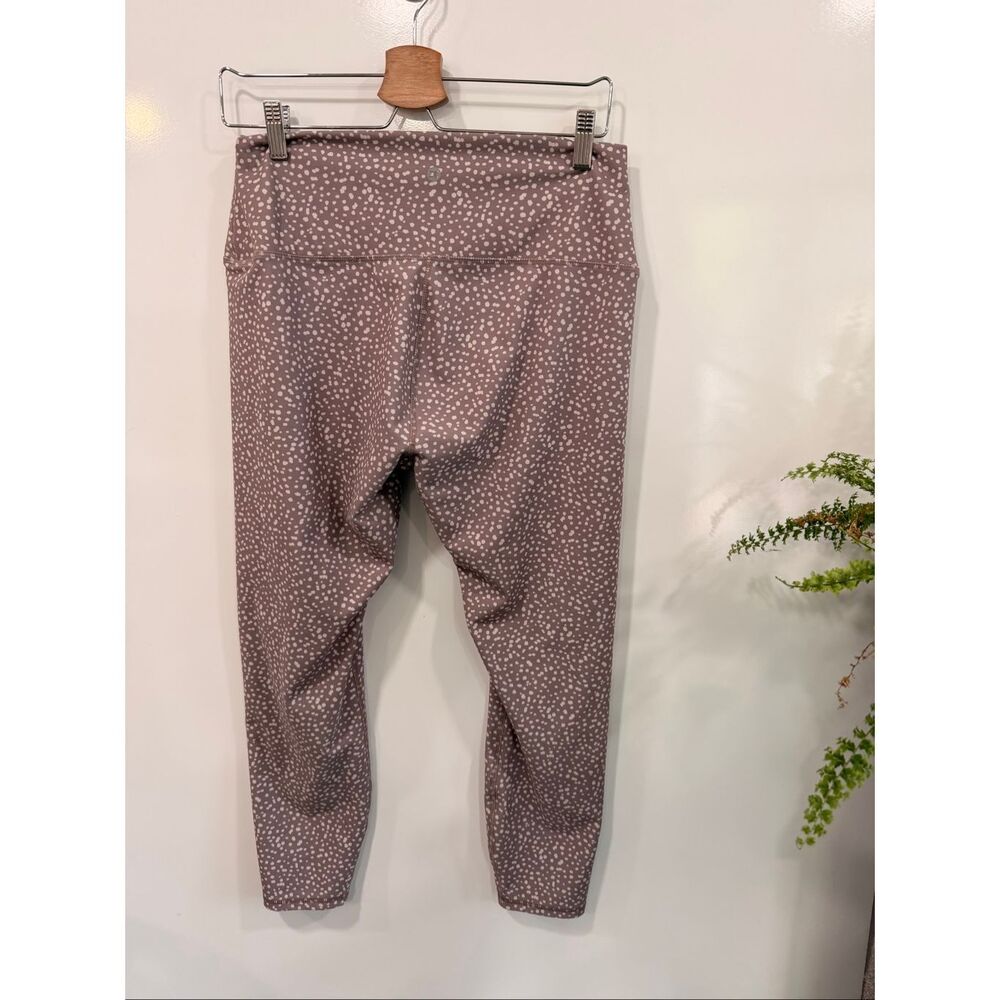 RBX Spotted Print High Rise Leggings XL Taupe - Picture 4 of 5